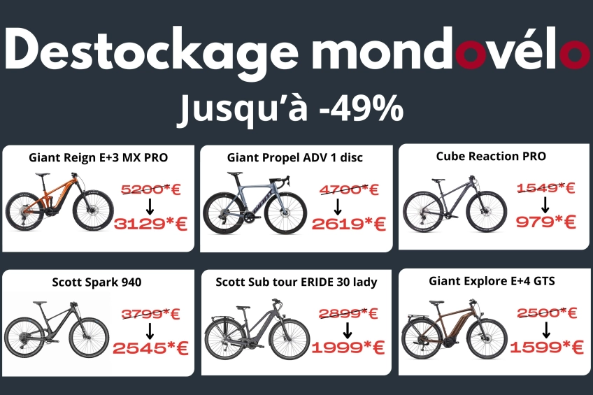 Grand Destockage chez Mondovelo MONDOVELO LOZANNE