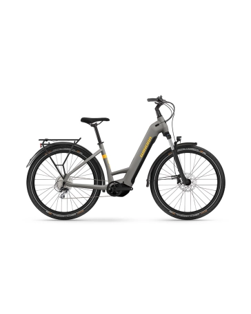Vélo électrique trekking YUCATAN X8 LOW Gris
