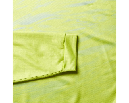 T-shirt manches longues Homme MARBLE LIMITED EDITION PRINT Vert Citron