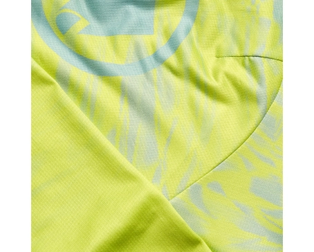 T-shirt manches longues Homme MARBLE LIMITED EDITION PRINT Vert Citron