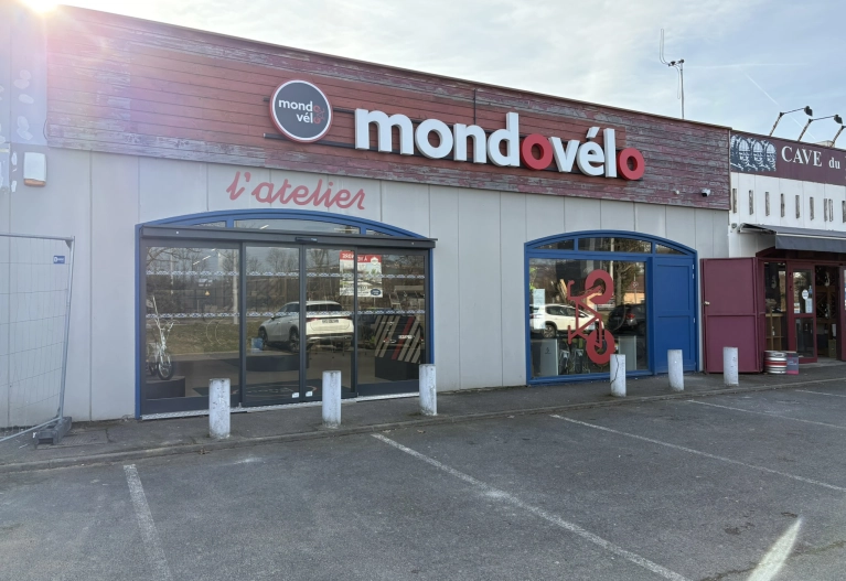 Façade magasin Mondovélo Lozanne