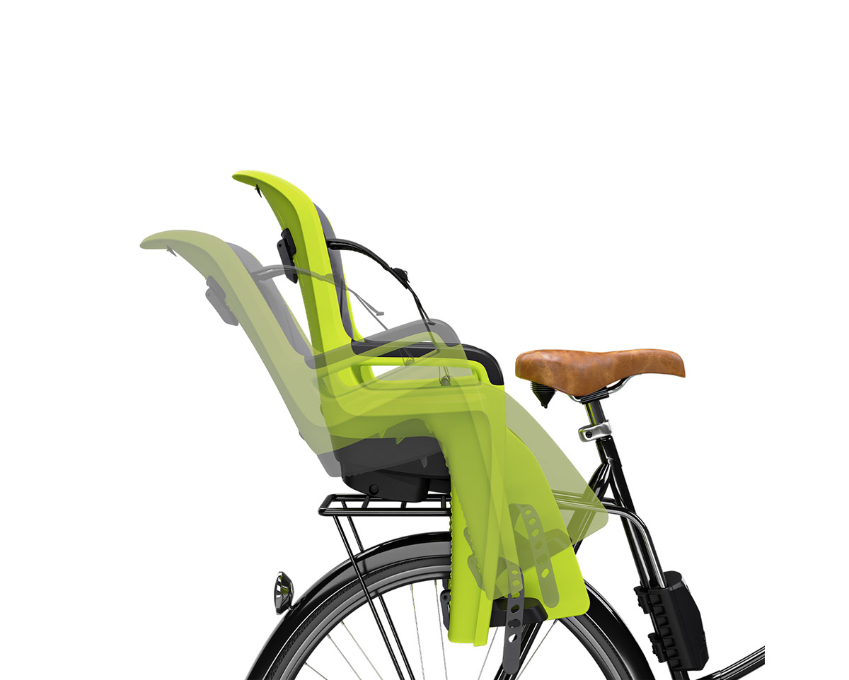 Porte-bébé à montage sur cadre RIDEALONG 2 Citron vert