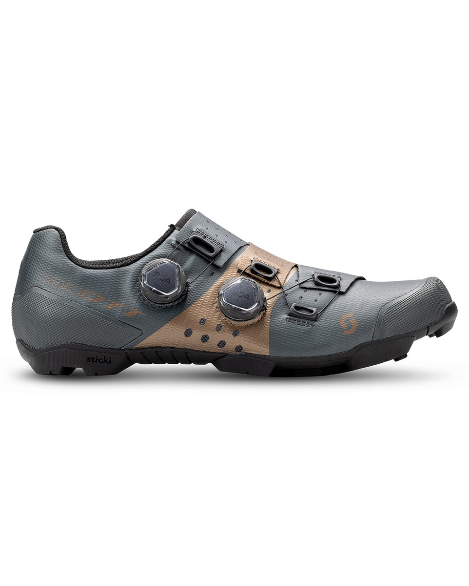 Chaussures VTT Homme MTB RC PYTHON Gris/Bronze