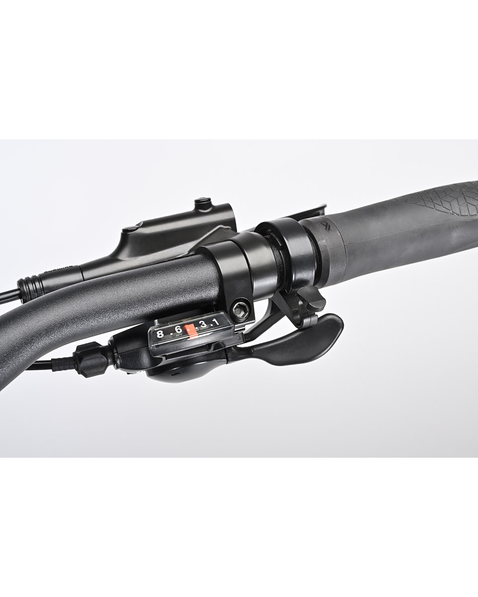 Vélo électrique trekking YUCATAN X8 LOW Gris