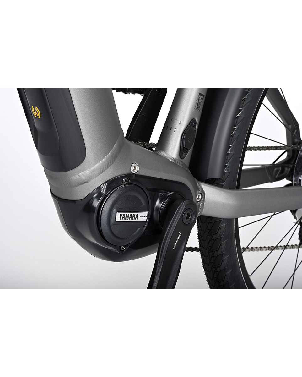 Vélo électrique trekking YUCATAN X8 LOW Gris