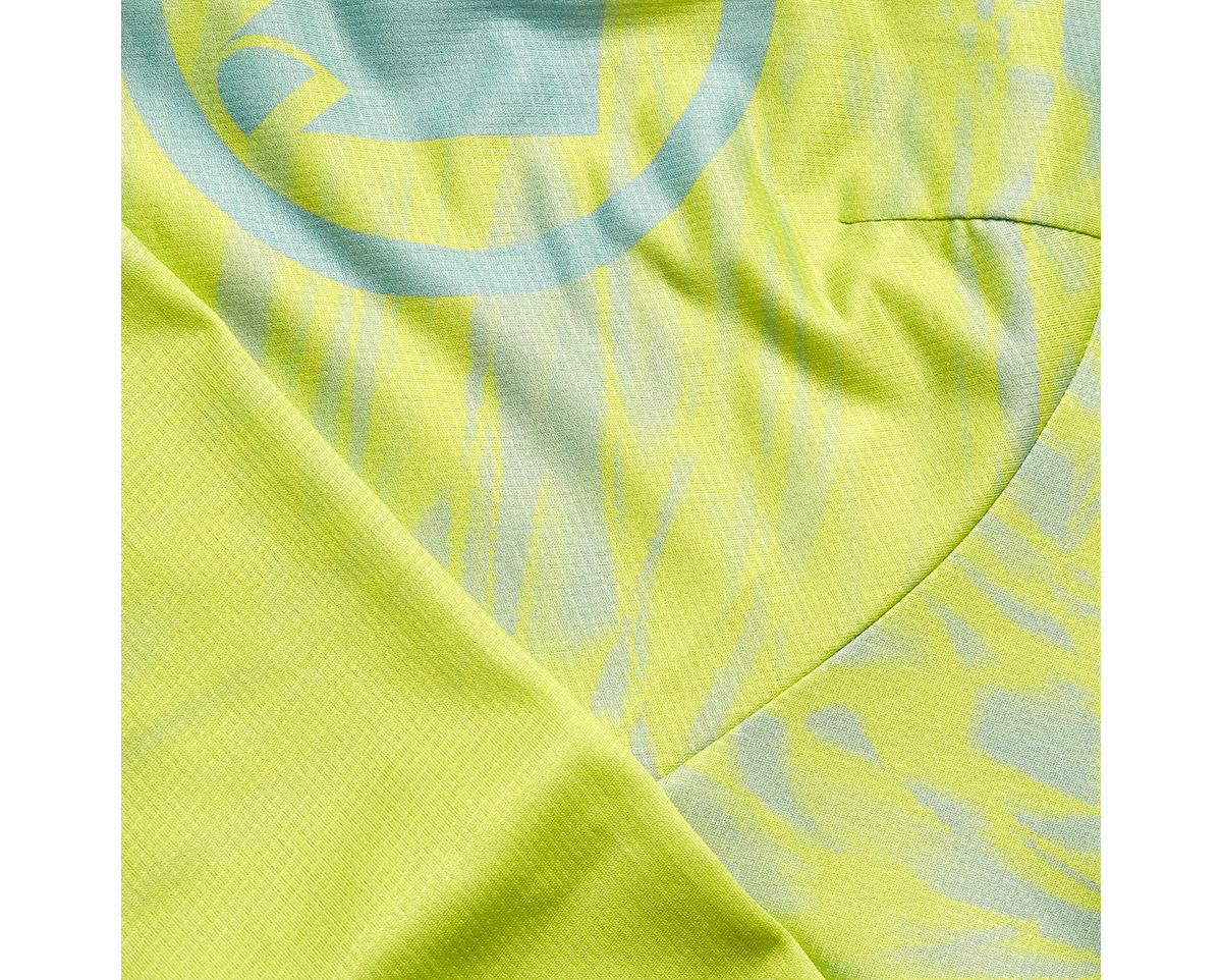 T-shirt manches longues Homme MARBLE LIMITED EDITION PRINT Vert Citron